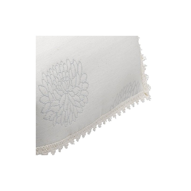 Classic Home Store Water Lily Standard Round Arm Caps Pair