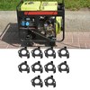 10Pcs Carburetor Insulator Plate Gasoline Generator Parts for 188F/190F GX390/GX420
