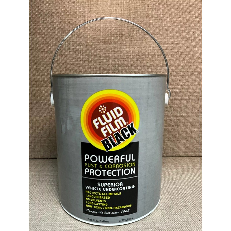 Fluid Film Black Undercoat Corrosion Penetrant & Lubricates USA Made