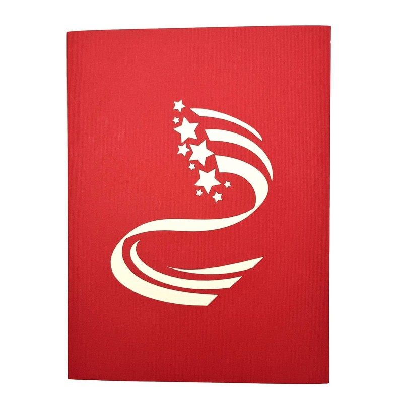iGifts And Cards American Flag 3D Pop Up Greeting Card