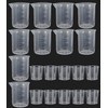 Measuring Jugs,20 pcs Plastic Jug Liquid Measuring Cups Labs Graduated