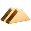 luvtree Golden Stainless Steel Napkin Holders for Table,Metal Napkin Dispenser
