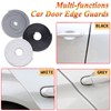 AcbbMNS 32.8Ft (10M) Universal Car Door Edge Guards, White, Rubber,