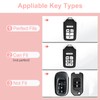 XUPEIXUN 6 Pcs Car Accessories for Honda Key Fob Cover