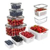 Runhike - Berry keeper Fruit Storage Containers for Fridge with