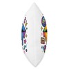 90s Retro Pop Art Rainbow Lips Nostalgia Costume 90s Throw