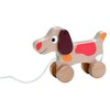 Lelin 19009 Wooden Pull Along Dog
