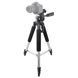 57-Inch Pro Series Aluminum Camera Tripod for Nikon AW110 S5200 P530 S3600 S5300 Coolpix A L30 S02 S01 L120 L810 L820 P310 & More + Microfiber Cloth