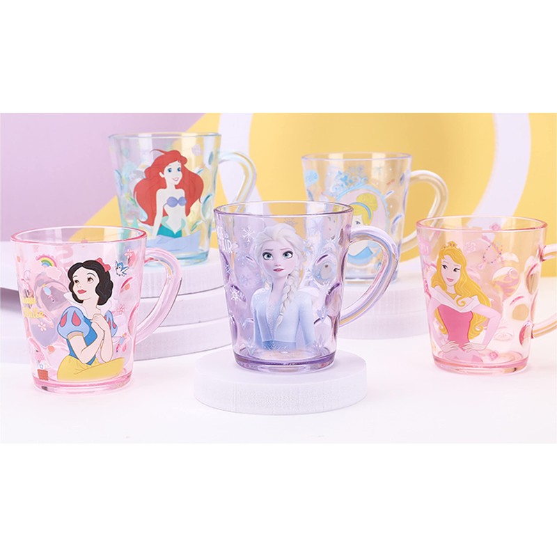 Everyday Delights Princess Rapunzel Pink Durable ABS Plastic Cup, 250ml