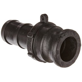 Banjo 150E Polypropylene Cam & Groove Fitting, 1-1/2" Male Adapter x Hose Shank