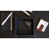 SIVEL + SHARP Vegan Leather Valet Tray - Embossed Catchall