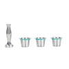 3pcs Refillable Coffee Capsule 304 Stainless Steel Coffee Pods with