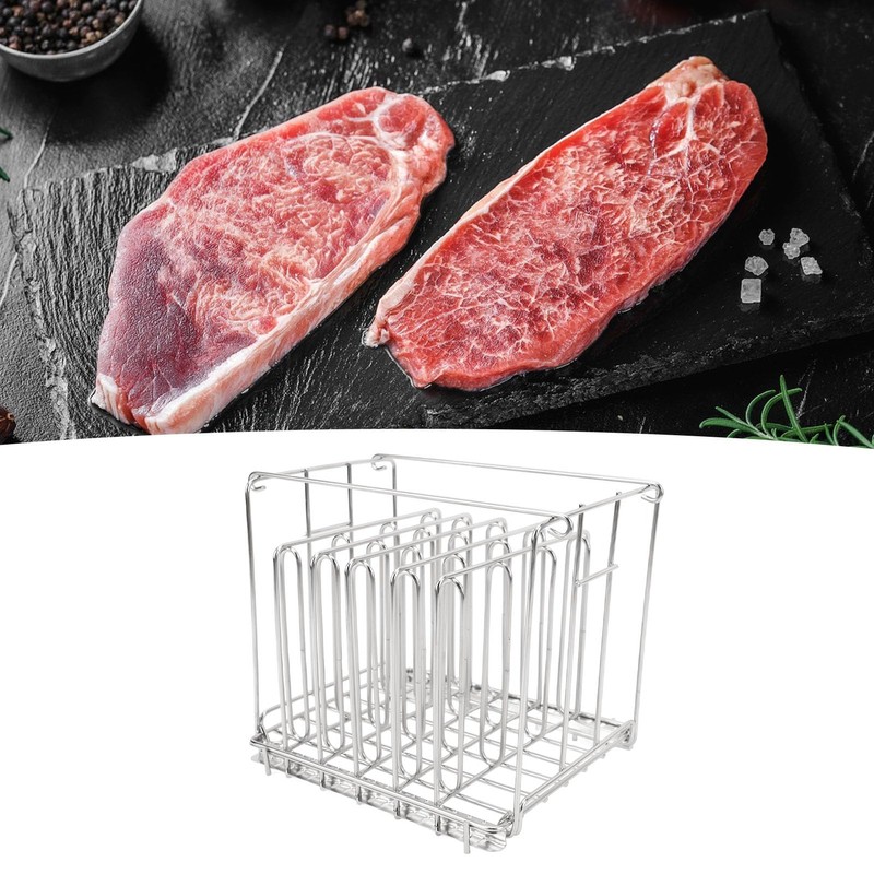 Slow Cooker Stainless Steel Rack with Large Capacity, Adjustable Circulation