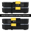 Mayouko Stackable Plastic Toolbox Organizer, Interlocking Small Parts Organizer, Compartment