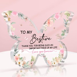 Pigort Boss Day Gifts for Women Leaders Gifts Unique Boss Day Gifts for Women Appreciate Your Boss with this Memorable Gift Christmas Gift for Boss Butterfly Acrylic 5x3.8 inch