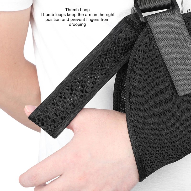 Arm Sling for Shoulder Injury Breathable Lightweight Adjustable Arm Sling