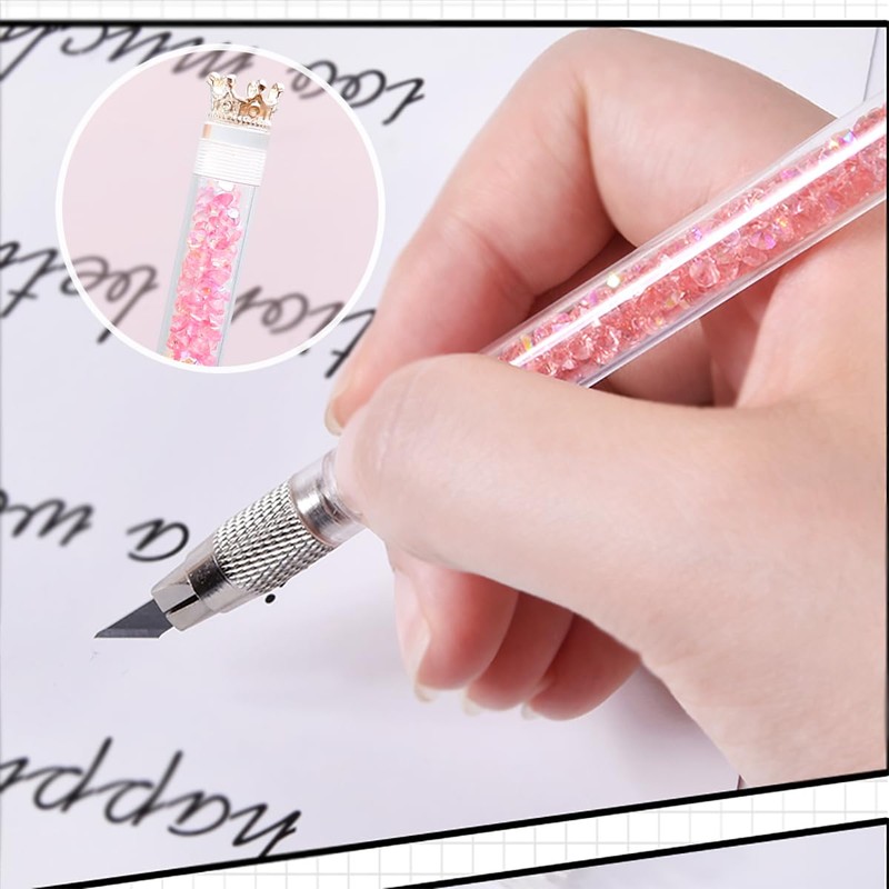 Arvakr Scrapbooking Tools, Scrapbook Supplies with Sticker Tweezers, Glue Pen