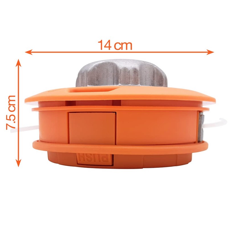 SWNKDG Line Head Mowing Head M10 x 1.25 Left with