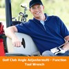 Black Spanner for Golf Clubs, Golf Key Replacement Tool, Driver