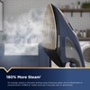 BLACK+DECKER Press & Steam 2-in-1 Iron and Steamer, 180% More