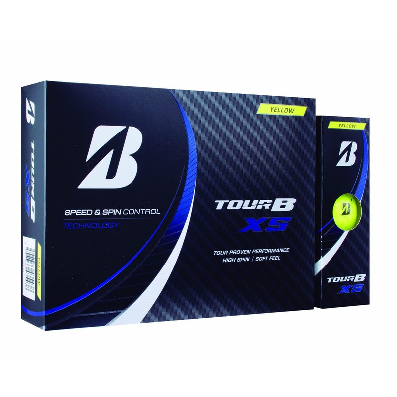Bridgestone Tour B XS Golf Balls, 2022 Model, 12 Balls