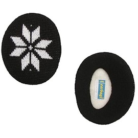 earbags Fashion Ear Warmers Snowflake Black M