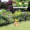 Yaheetech Decorative Garden Fence - 24in x 10.6ft Rustproof Folding