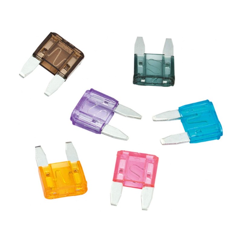 LED Status Mini Car Fuses Blade Fuses TFNL0 Set 3A