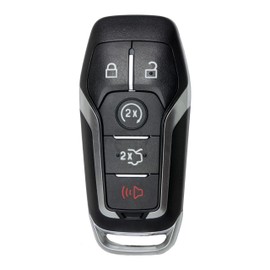 Keyless2Go - Repuesto para llave inteligente de 5 botones para control remoto de proximidad para Ford M3N-A2C31243300 164-R7989