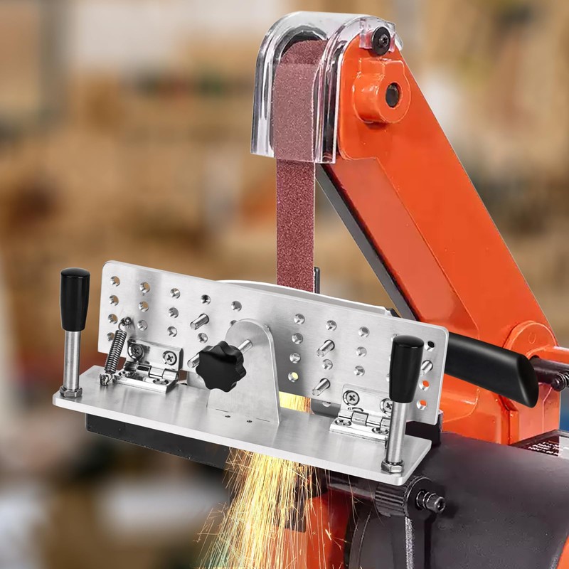 Singring Belt Sander Knife Jig - Long Sharpening Jig with