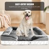 Spotted Play Orthopedic Dog Bed with Sides - Dog Sofa