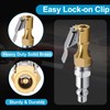 MACHSWON Pack of 3 Air Chucks Heavy Duty Closed Flow