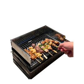 Iwatani Broiled and 1.2 Compatible with Oil Splash Prevention Cover: Comes with Tongs, Easy Assembly, Cleaning, Storage, Single Product Made by a Japanese Metal Processing Company for 60 Years, Patent & Design Pending Patent & Design Pending Please Enjoy