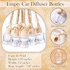 DaisyInner 100 Sets Hanging Car Air Freshener Diffuser Bottles Bulk