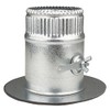 4" Round Take-Off Collar w/Damper, 26 ga.