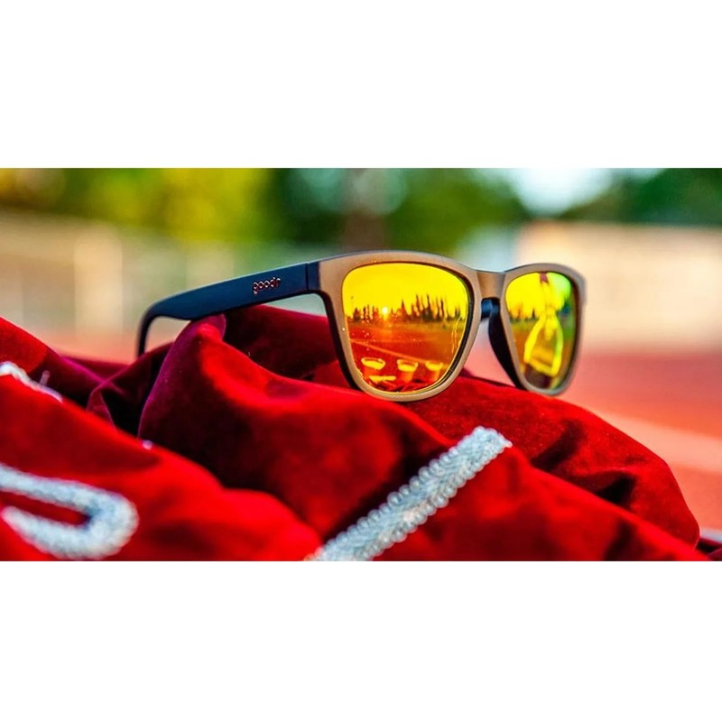goodr Gafas de sol para correr (verde azulado con lente