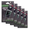Kasher Classic Lighter Tool Without Lighter - Stainless Steel, Lightweight,