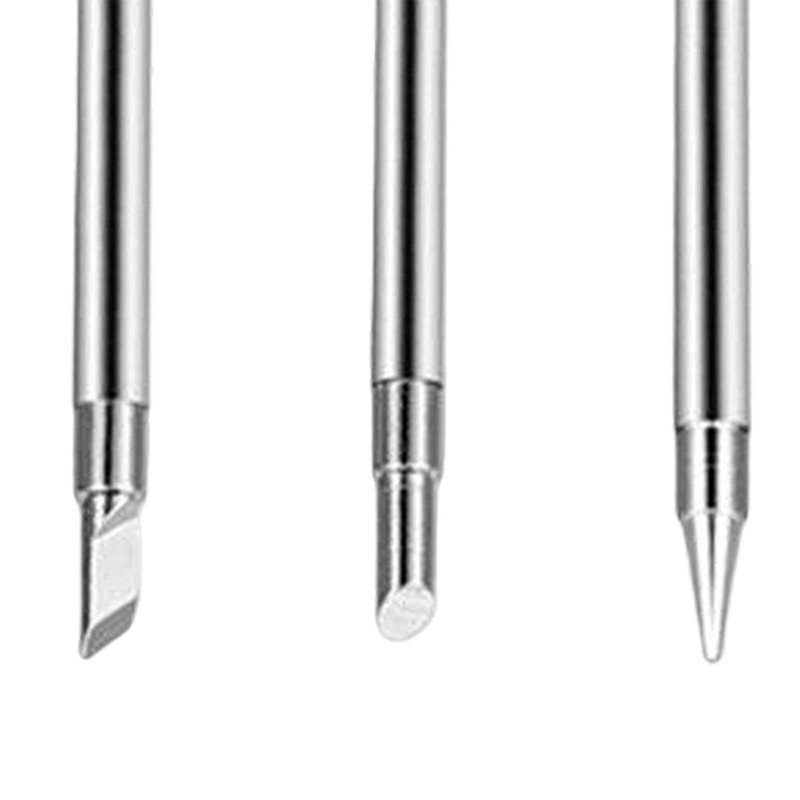 Sharplace 3 x Electronic Soldering Iron Tips, Replaceable E10 Components,