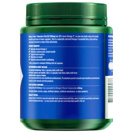 Nature's Own Odourless Fish Oil 1500Mg 400 Capsules