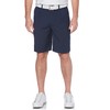 PGA TOUR Men's Double Pleat Expandable Golf Short, Black Iris,