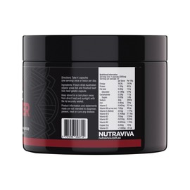 Nutraviva Organic Beef Liver 120 Capsules