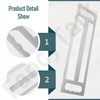 Timber Frame Tenon Gauge Tool 【1.5" and 2" slots w/handle】,Made