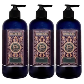 Brillar Bath House Fruit Scents Shimmering Body Lotion Variety Pack includes scents White Tea & Apricot, Bergamot Fig and Black Currant Champagne