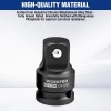 WORKPRO Impact Socket Adapter 1/2" F to 3/4" M Cr-Mo