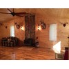 Rustic Wall Sconce Lantern, Farmhouse Wall Light Fixture with Glass
