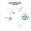 YAFEINI Sobriety Gift 925 Sterling Silver Narcotics Anonymous Necklace NA