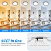 Peasur 11.4×0.66Inch LED Ceiling Light Flush Mount Fixtures - 24W