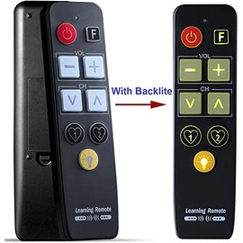 Universal Seniors Elderly Big Button IR Remote Control For TV, Simple Easy Basic Remote Control
