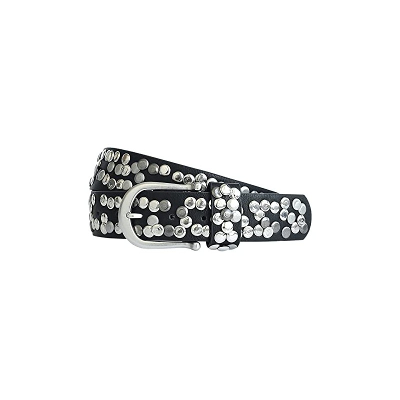 Best Emilie Women's Rivet Belt Black - Vintage Belt -