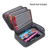 AIMALL Waterproof 72 Colour Large Capacity Pencil Bag with Compartments,